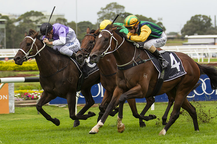 Easy Eddie winning the Canadian Club Maurice McCarten