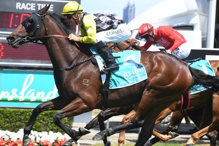 EGYPTIAN SYMBOL winning the It's Live! Magic Millions Snippets.