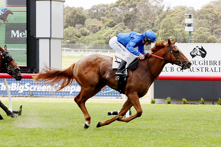 HANSEATIC winning the Merson Cooper Stks.