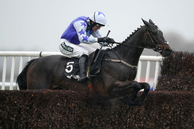 KEMBOY winning the Betway Bowl Chase (Grade 1) on Grand National Thursday at Aintree in Liverpool, England.