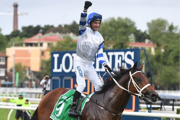 KOLDING winning the Tab Epsom.