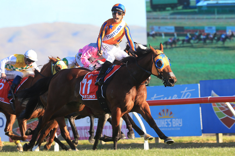 Melody Belle winning the Tarzino Trophy