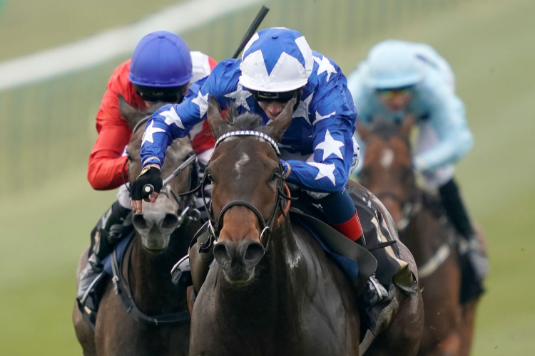 QABALA winning the Lanwades Stud Nell Gwyn Stakes at Newmarket in Newmarket, England.