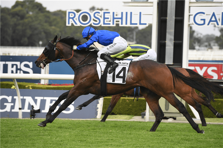 RANIER winning the Iron Jack Festival Stakes.