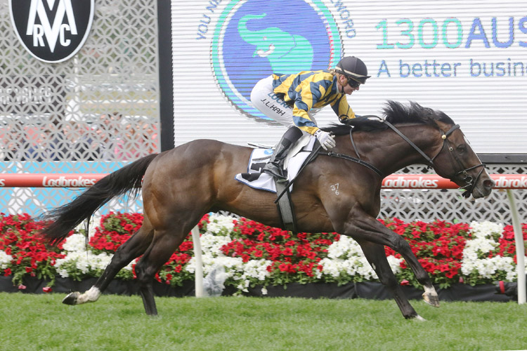 Sartorial Splendor winning the 1300 Australia Stakes