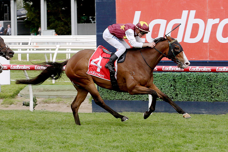 Streets Of Avalon winning the Moonga Stakes