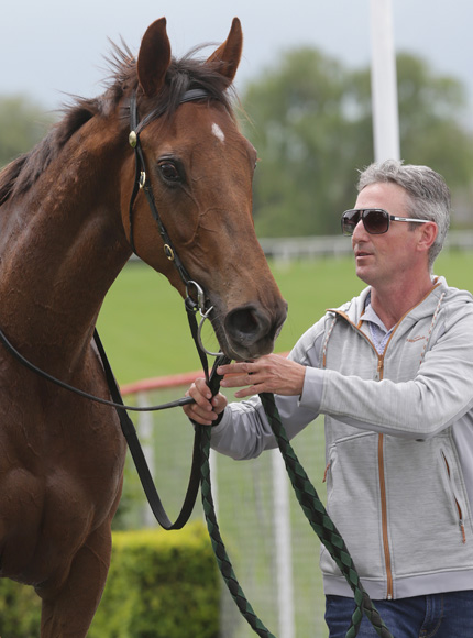 Travelling Light and trainer Ben Foote