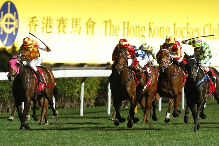 Warm The Voice winning the Sports Road Hcp (C3)