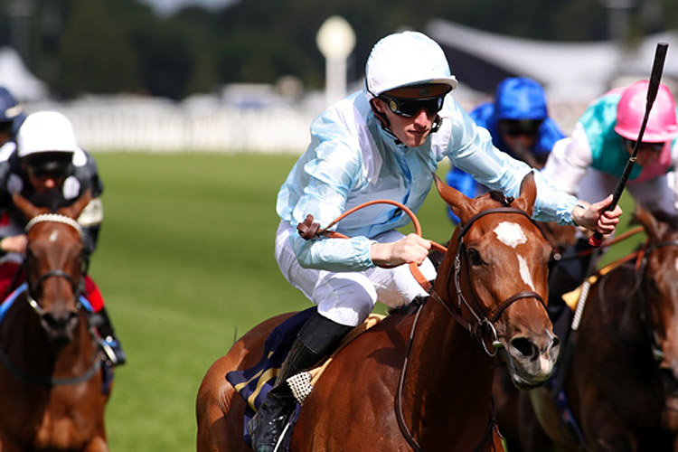 Watch Me winning the Coronation Stakes (Fillies' Group 1)