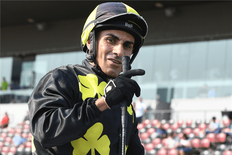 Jockey : JEFF PENZA after winning the Gosford Rsl Belle Of The Turf Stakes.