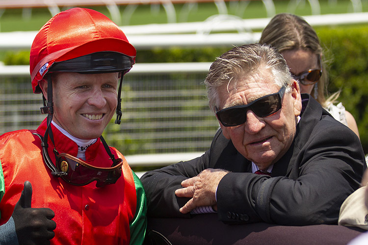 Jockey: KERRIN MCEVOY and Trainer Les Bridge.