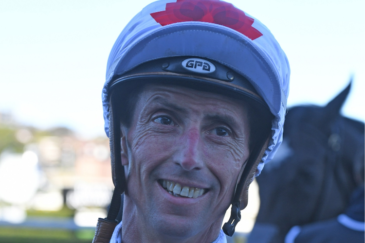 Jockey NASH RAWILLER after winning the Events By Atc Handicap.