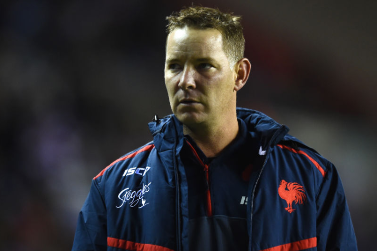 Sydney Roosters assistant coach ADAM O'BRIEN.