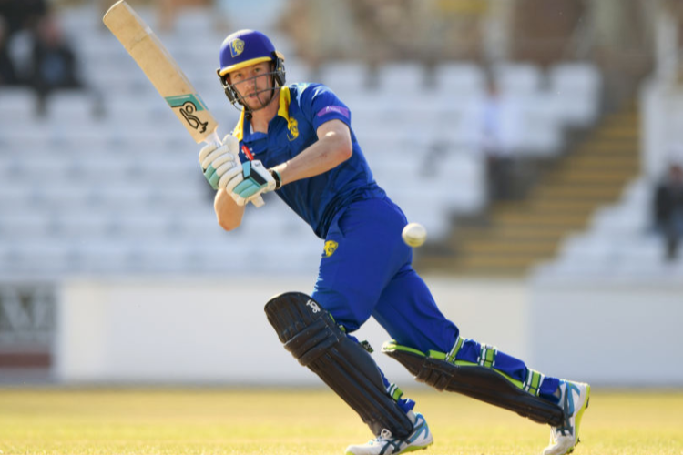 Durham batsmen CAMERON BANCROFT picks up some runs during the Royal London One Day Cup match between Durham and Leicestershire at Emirates Riverside in Chester-le-Street, England.