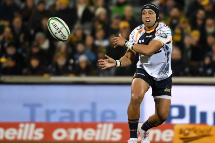 CHRISTIAN LEALI'IFANO of the Brumbies during the round 18 Super Rugby match between the Brumbies and the Reds at GIO Stadium in Canberra, Australia.