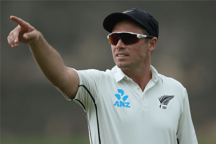 TIM SOUTHEE of New Zealand is pictured during the Test match between Sri Lanka and New Zealand at Galle International Stadium in Galle, Sri Lanka.