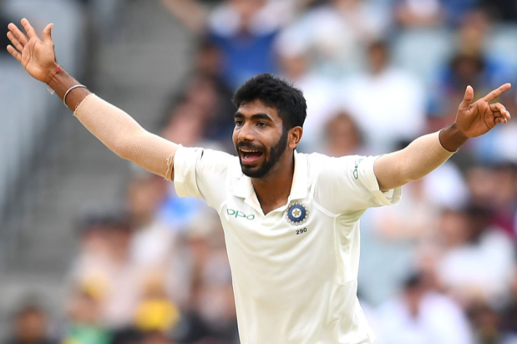 JASPRIT BUMRAH of India appeals for the wicket of Shaun Marsh of Australia during day four of the Third Test match in the series between Australia and India at MCG in Melbourne, Australia. JASPRIT BUMRAH of India appeals for the wicket of Shaun Marsh of Australia during day four of the Third Test match in the series between Australia and India at MCG in Melbourne, Australia.