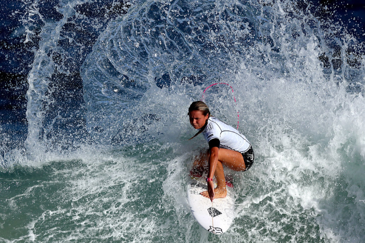 KEELY ANDREW of Australia surfs during Round 1 Heats at the Oi Rio Pro on May 12, 2015 in Rio de Janeiro, Brazil.