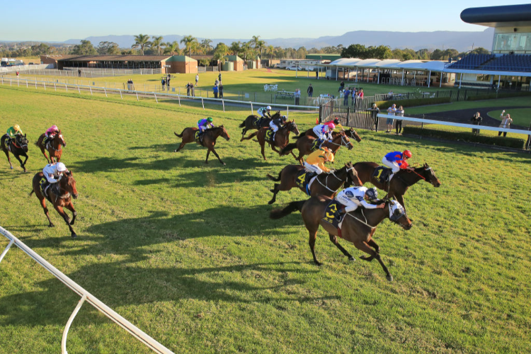 Racing at Kembla Grange.