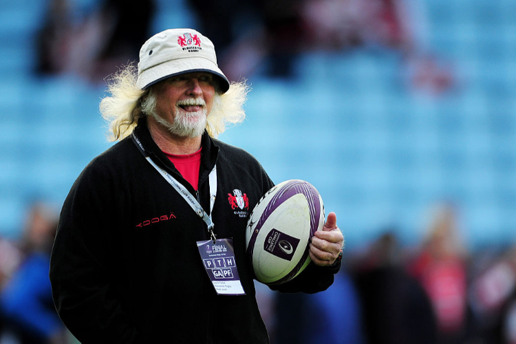 LAURIE FISHER the head coach of Gloucester.