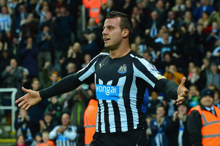 STEVEN TAYLOR at St James' Park in Newcastle upon Tyne, England.