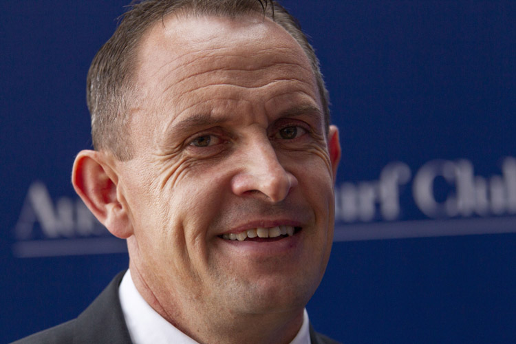Trainer: CHRIS WALLER after, Wu Gok winning the Iron Jack Premier's Cup