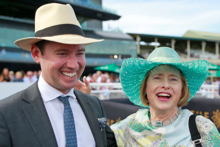 Gai Waterhouse and Adrian Bolt enjoyed Canberra success with the promising Bellevue Hill.