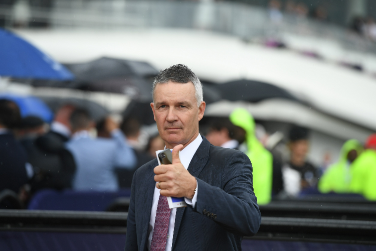 Trainer MATTHEW SMITH after winning the Kennedy Cantala.