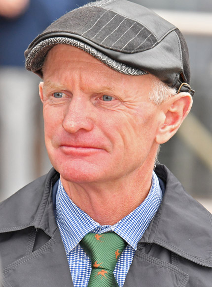 Trainer: PHILLIP STOKES after, Mr Quickie winning the Hygain Vobis Gold Heath