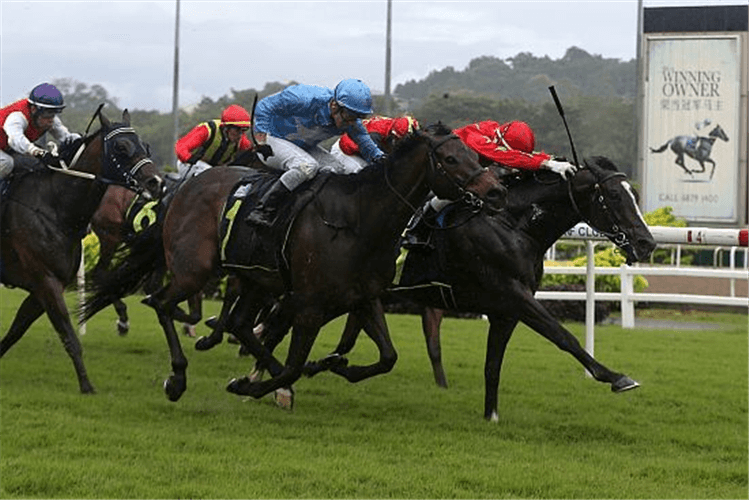 ARAMAAYO winning the RDA Cup from Top Knight