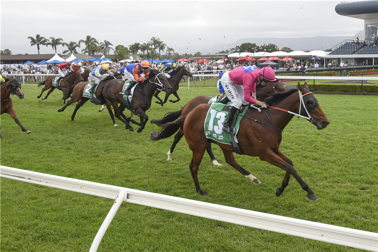 ARCHEDEMUS winning The Gong at Kembla Grange in Australia.