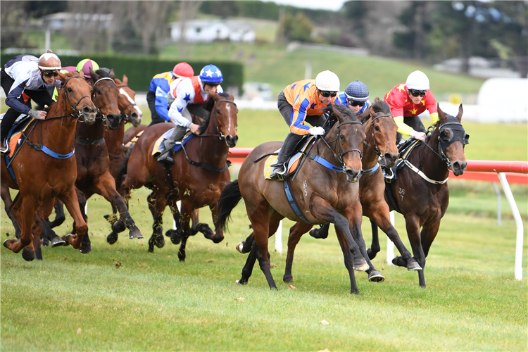 Avantage winning her 1100m trial at Taupo on Wednesday.