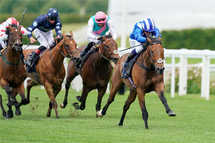 BATTAASH winning the King's Stand Stakes at Ascot in England.