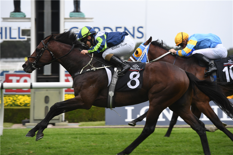 BRANDENBURG winning the Arrowfield Hobartville Stakes.