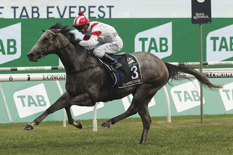CLASSIQUE LEGEND winning the The Tab Everest