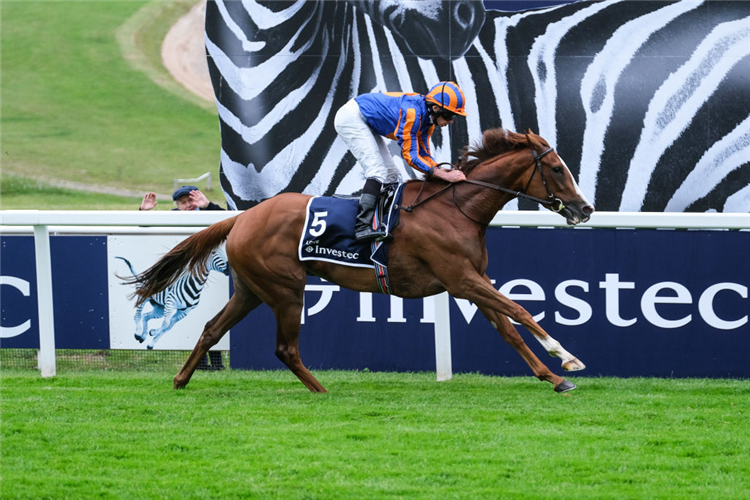 LOVE winning the Oaks at Epsom in England.