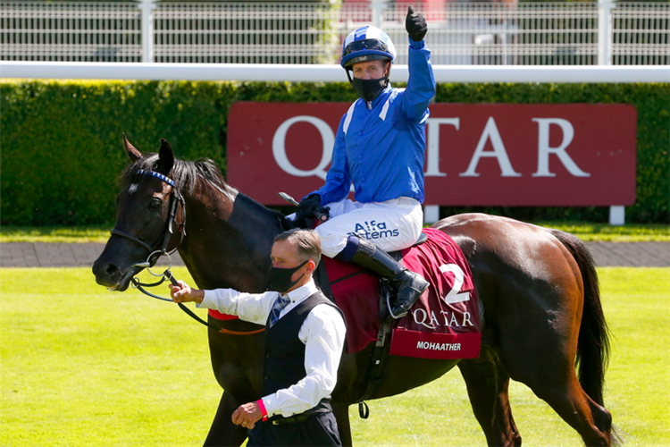 MOHAATHER after winning the Sussex Stakes.