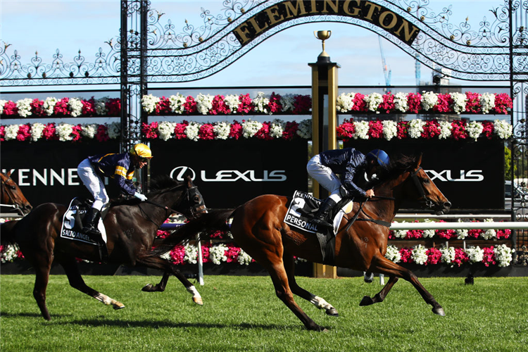 Salto Angel was close in the Oaks at Flemington