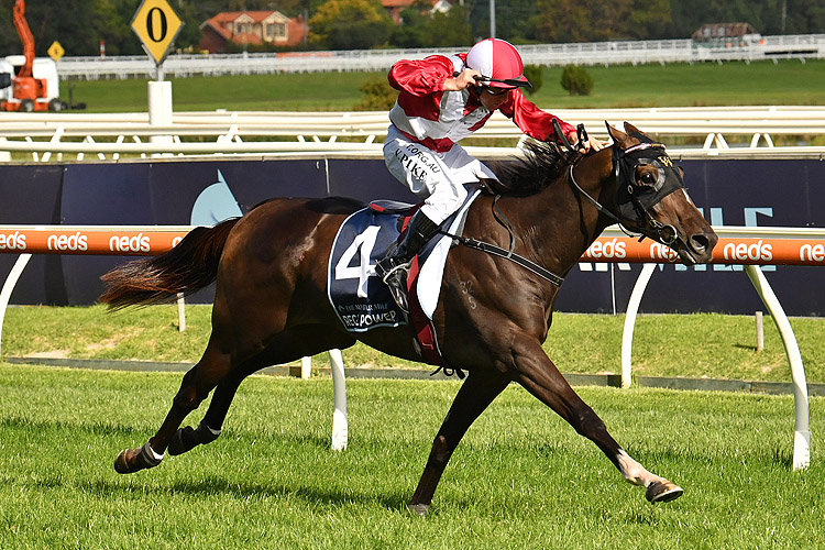 REGAL POWER winning the All-Star Mile