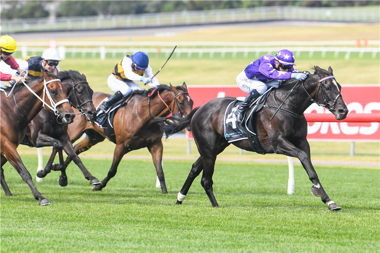 SOUND winning the Zipping Classic at Sandown Hillside in Australia.