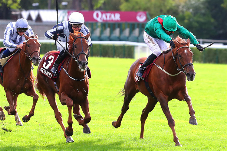 TARNAWA winning the PRIX DE L'OPERA LONGINES