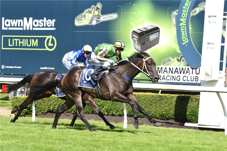 WHIMSICAL winning the Lawnmaster Eulogy Stakes