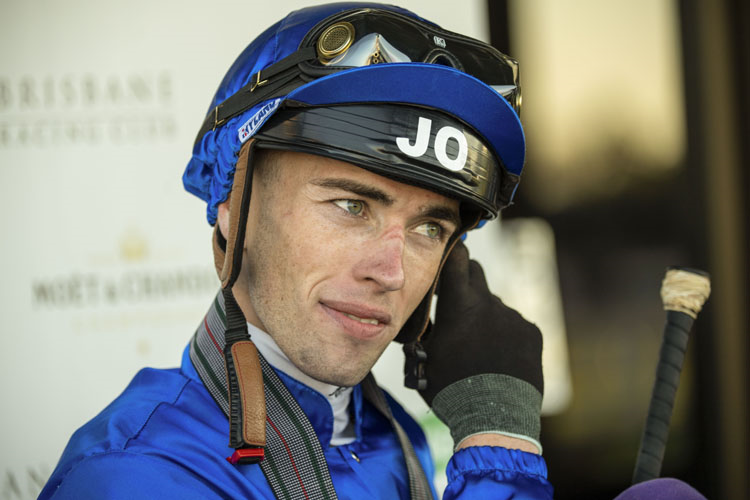 Jockey : JAMES ORMAN after, AQUITAINE winning the Nuturf Mick Dittman Plate