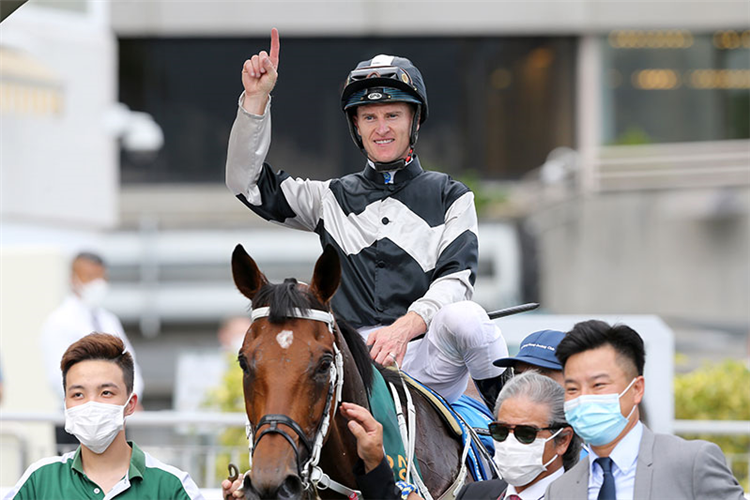 Zac Purton will fondly remember Exultant.