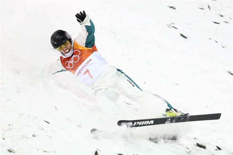 LAURA PEEL of Australia during the Freestyle Skiing PyeongChang Winter Olympic Games in Pyeongchang-gun, South Korea.
