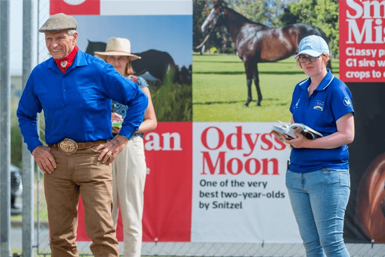 Monty Roberts & Keely Mckitterick.