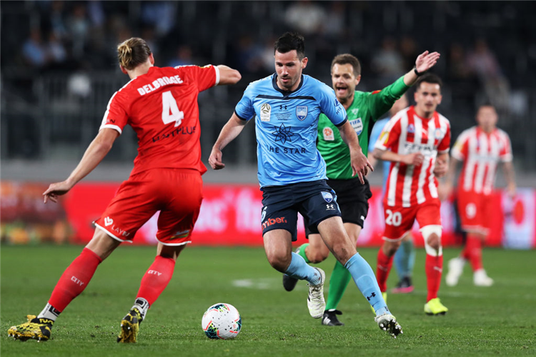 An A-League match.