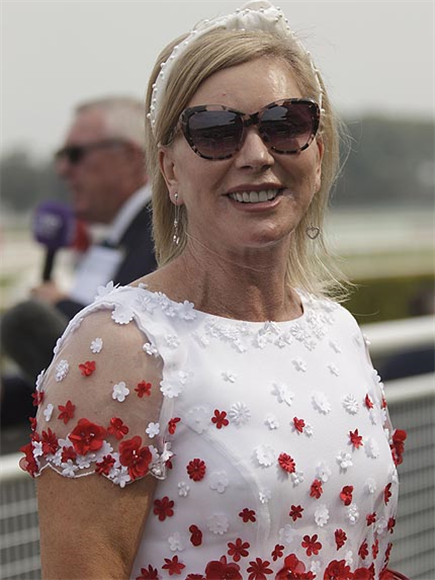 Trainer : KIM WAUGH after, TRUMBULL winning the Fujitsu General Sydney Stakes