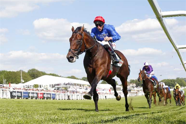 ADAYAR winning the Cazoo Derby (Group 1) (British Champions Series)