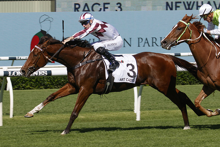 ART CADEAU winning the Newhaven Pk Ctry Champs Final